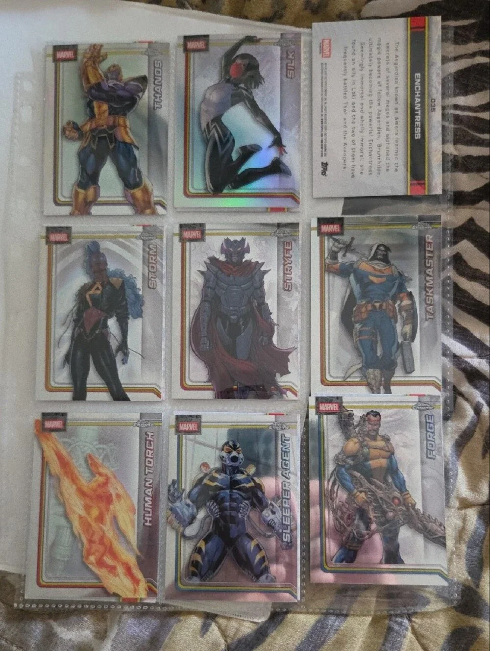 17 X 2026 Topps Chrome Marvel Cards